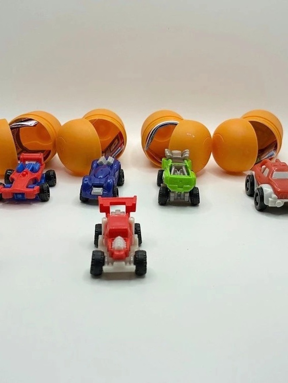 Toy Car Set Orange & Red Like New